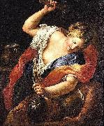 Gregorio Lazzarini Jael and Sisera oil painting